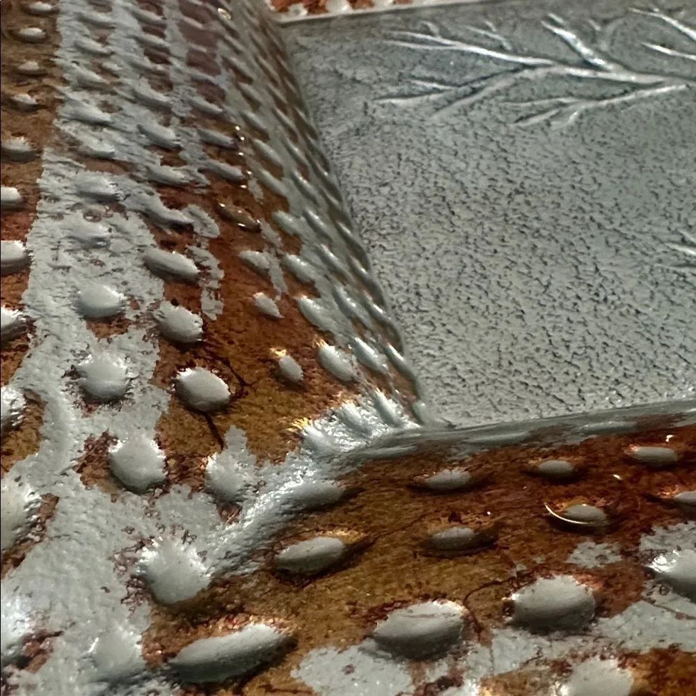 Pier 1 Glass Rectangular Decorative Tray